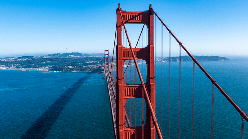 Golden Gate Bridge nahe Sillicon Valley Blogbeitrag Ocular Online